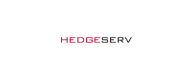 HedgServe Logo in red and balck font on white background