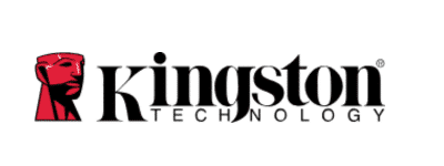 Kingston Technology Logo with mans red head