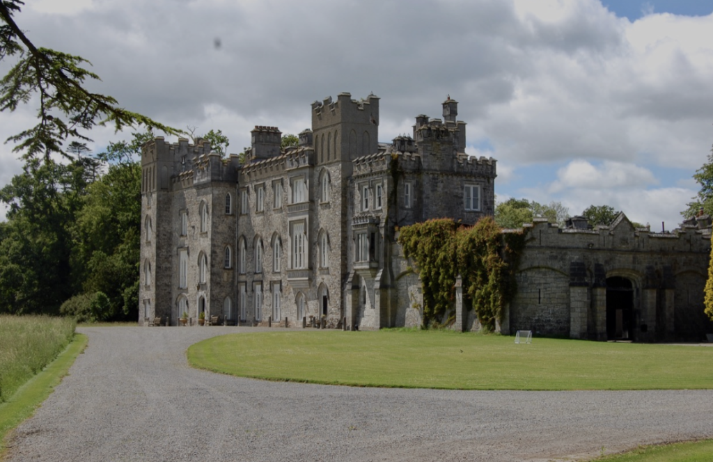 Dunsany Castle from ground view